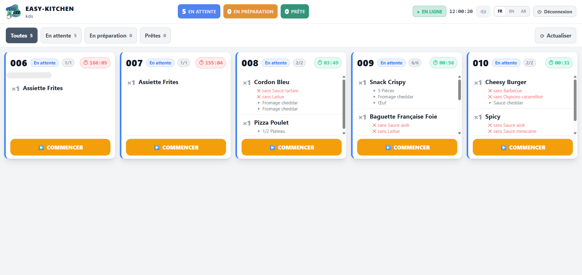 EasyResto — vue 2